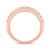 Thumbnail Image 3 of Now + Forever Diamond Five-Row Anniversary Ring 1 ct tw 10K Rose Gold