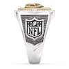 Thumbnail Image 3 of True Fans Tennessee Titans Championship Ring Sterling Silver & 10K Yellow Gold Ring