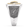 Thumbnail Image 4 of True Fans Tennessee Titans Championship Ring Sterling Silver & 10K Yellow Gold Ring