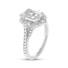 Thumbnail Image 2 of THE LEO Legacy Lab-Grown Diamond Emerald-Cut Engagement Ring 2-3/4 ct tw 14K White Gold