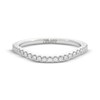 Thumbnail Image 3 of THE LEO Legacy Lab-Grown Diamond Contour Wedding Band 1/5 ct tw 14K White Gold