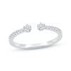 Thumbnail Image 1 of Lab-Grown Diamond Deconstructed Ring 1/5 ct tw 10K White Gold