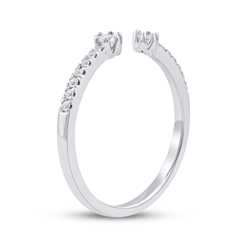 Main Image 2 of Lab-Grown Diamond Deconstructed Ring 1/5 ct tw 10K White Gold