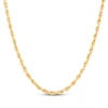 Thumbnail Image 1 of 4.5mm Glitter Rope Chain Necklace Solid 10K Yellow Gold 22&quot;