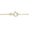 Thumbnail Image 3 of Flower Outline Necklace 10K Yellow Gold 18"