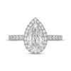 Thumbnail Image 3 of Neil Lane Artistry Heritage Pear-Shaped Lab-Grown Diamond Engagement Ring 2-3/4 ct tw Platinum