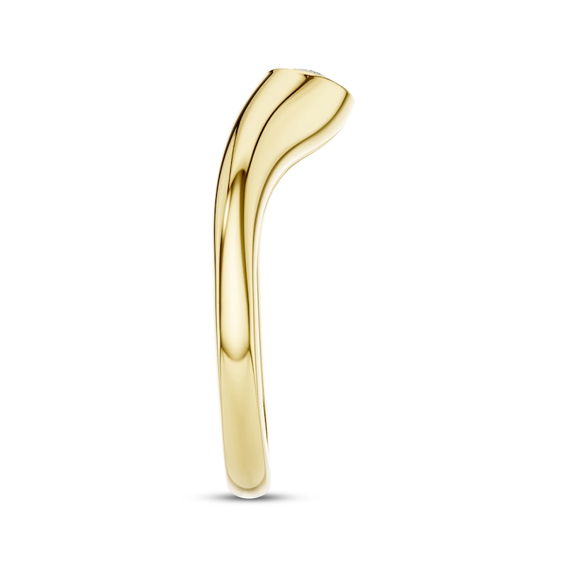 Main Image 3 of STUDIO BY KAY Pear-Shaped Lab- Grown Diamond Deconstructed Ring 1/5 ct tw 24K Yellow Gold Vermeil Sterling Silver