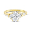 Thumbnail Image 3 of Now + Forever Lab-Grown Diamonds Oval-Cut Engagement Ring 2 ct tw 14K Yellow Gold