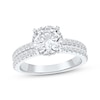 Thumbnail Image 1 of Now + Forever Lab-Grown Diamonds Round-Cut Hidden Halo Engagement Ring 2-1/2 ct tw 14K White Gold
