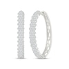Thumbnail Image 1 of KAY Lab-Grown Diamonds Hoop Earrings 2 ct tw 10K White Gold