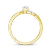Thumbnail Image 3 of KAY Lab-Grown Diamond Swirl Promise Ring 1/5 ct tw 10K Yellow Gold
