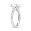 Thumbnail Image 2 of Now + Forever Lab-Grown Diamonds Pear-Shaped Halo Engagement Ring 2-1/3 ct tw 14K White Gold
