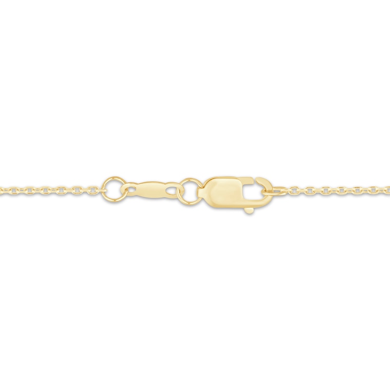 Main Image 4 of Monique Lhuillier Bliss Pear-Shaped Lab-Grown Diamond Drop Necklace 3/4 ct tw 24K Yellow Gold Vermeil Sterling Silver 18"