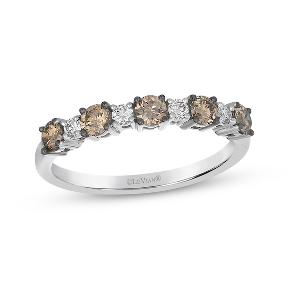 Le Vian Desert Diamonds Alternating Ring 5/8 ct tw 14K Vanilla Gold