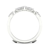 Marquise & Round-Cut Diamond Enhancer Ring 1/2 ct tw 14K White Gold