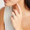 Thumbnail Image 5 of Now + Forever Marquise & Round-Cut Diamond Enhancer Ring 1/2 ct tw 14K White Gold