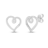 Thumbnail Image 3 of Hallmark Diamonds Swirling Hearts Gift Set 1/8 ct tw Sterling Silver 18&quot;