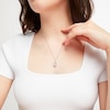 Thumbnail Image 2 of Unstoppable Love Pear-Shaped Diamond Necklace 1 ct tw 10K White Gold 19”