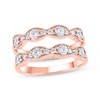 Thumbnail Image 1 of Diamond Vintage Style Enhancer Ring 1 ct tw 14K Rose Gold
