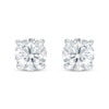 Thumbnail Image 3 of KAY Lab-Grown Diamonds Solitaire Stud Earrings 1/2 ct tw 14K White Gold (F/SI2)