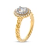 Thumbnail Image 1 of THE LEO First Light Diamond Oval-Cut Engagement Ring 3/4 ct tw 14K Two-Tone Gold