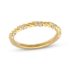Thumbnail Image 0 of THE LEO First Light Diamond Twist Wedding Band 1/6 ct tw 14K Yellow Gold
