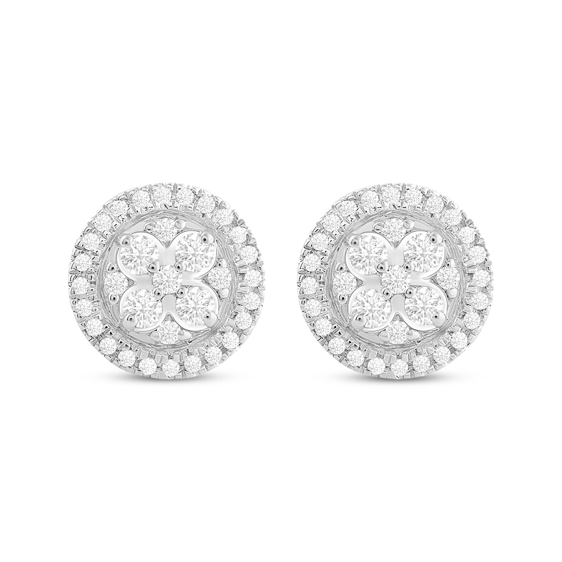 Main Image 3 of Diamond Circle Gift Set 1/2 ct tw Sterling Silver