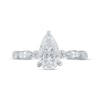 Thumbnail Image 3 of Now + Forever Lab-Grown Diamonds Pear-Shaped Engagement Ring 2-1/4 ct tw 14K White Gold