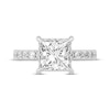 Thumbnail Image 3 of Now + Forever Lab-Grown Diamonds Princess-Cut Engagement Ring 3-7/8 ct tw 14K White Gold