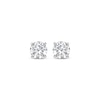 Thumbnail Image 2 of KAY Lab-Grown Diamonds Round-cut Solitaire Stud Earrings 3/4 ct tw 10K White Gold (I/SI2)