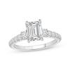 Thumbnail Image 1 of Now + Forever Lab-Grown Diamonds Emerald-Cut Engagement Ring 2 ct tw 14K White Gold