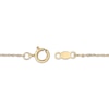 Thumbnail Image 4 of Pear-Shaped Opal & Diamond Key Necklace 1/20 ct tw 10K Yellow Gold 18&quot;