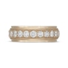 Thumbnail Image 3 of Neil Lane Men's Diamond Wedding Band 1-1/2 ct tw 14K Yellow Gold 8mm