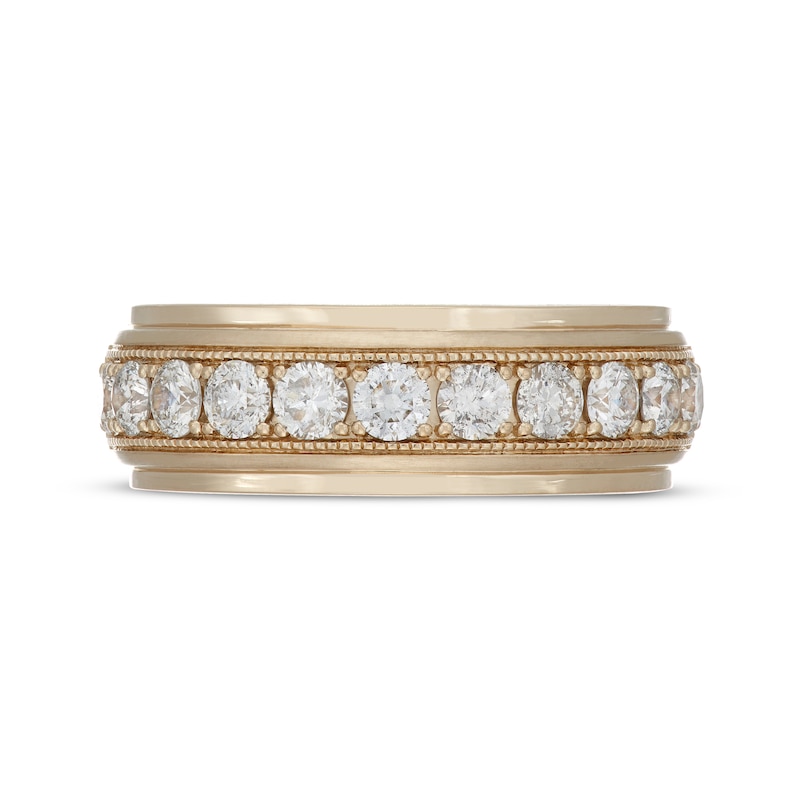 Main Image 3 of Neil Lane Men's Diamond Wedding Band 1-1/2 ct tw 14K Yellow Gold 8mm