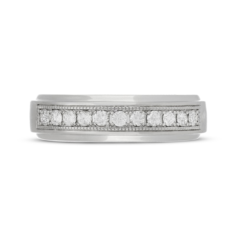 Main Image 3 of Neil Lane Men's Diamond Wedding Band 1/2 ct tw 14K White Gold