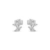 Thumbnail Image 1 of Marquise, Baguette & Round-Cut Diamond Scatter Stud Earrings 3/8 ct tw 10K White Gold