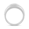 Thumbnail Image 3 of Men's Now + Forever Lab-Grown Diamonds Wedding Ring 2 ct tw 14K White Gold