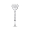 Thumbnail Image 2 of Memories, Moments, Magic Emerald-Cut Lab-Grown Diamond Three-Stone Engagement Ring 2 ct tw 14K White Gold