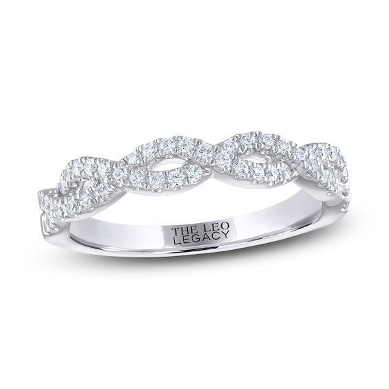 THE LEO Legacy Lab-Grown Diamond Wedding Band 1/3 ct tw 14K White Gold