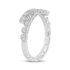 Thumbnail Image 2 of Diamond Notched Flex Ring 1/5 ct tw Sterling Silver