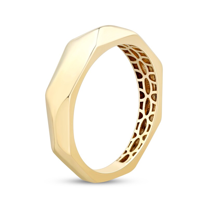 Main Image 2 of Geometric Ring 10K Yellow Gold