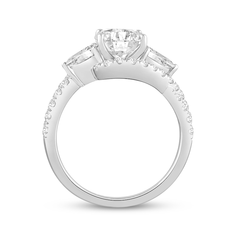 Main Image 3 of Now + Forever Round-Cut Lab-Grown Diamond Engagement Ring 2-1/2 ct tw 14K White Gold