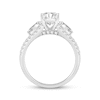 Thumbnail Image 3 of Now + Forever Oval-Cut Lab-Grown Diamond Engagement Ring 3 ct tw 14K White Gold