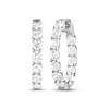 Thumbnail Image 1 of KAY Lab-Grown Diamonds Inside-Out Hoop Earrings 5 ct tw 10K White Gold