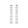 Thumbnail Image 2 of KAY Lab-Grown Diamonds Inside-Out Hoop Earrings 5 ct tw 10K White Gold