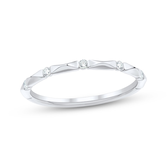 Now + Forever Diamond Five-Stone Anniversary Ring 1/ ct tw 10K White Gold