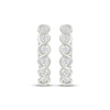 Thumbnail Image 2 of KAY Lab-Grown Diamonds Twist Hoop Earrings 1/2 ct tw 10K White Gold