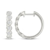 Thumbnail Image 3 of KAY Lab-Grown Diamonds Twist Hoop Earrings 1/2 ct tw 10K White Gold