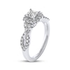 Thumbnail Image 2 of THE LEO Diamond Princess-Cut Halo Engagement Ring 1 ct tw 14K White Gold