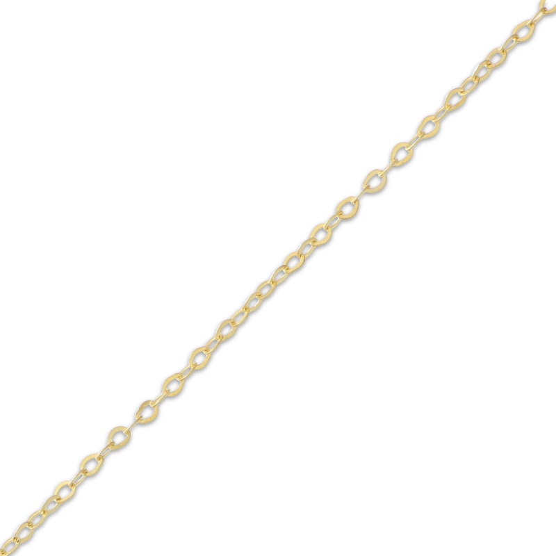 Main Image 2 of Double Layer Heart Necklace 10K Yellow Gold 18"